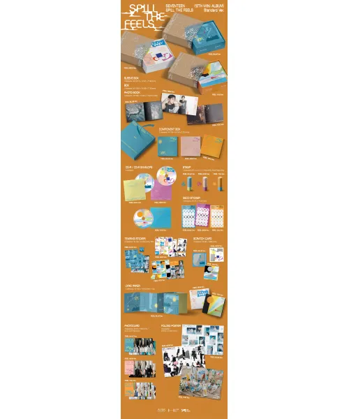 Cokodive: Seventeen-Spill the Feels (12th Mini Album) | Standard (Random Ver.)