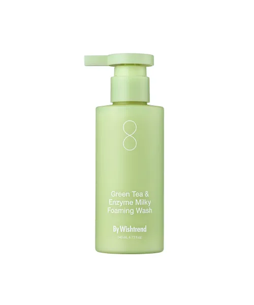 By Wishtrend: Green Tea & Enzyme Milky Foaming Wash