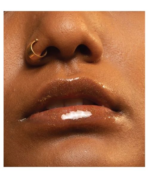 FAE Beauty: Bronze Gold Shimmer Lip Gloss - With Clickable Roller Ball Pen - Becoming - 6gm