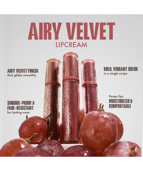Focallure: Airy Velvet Lipcream-#PK01