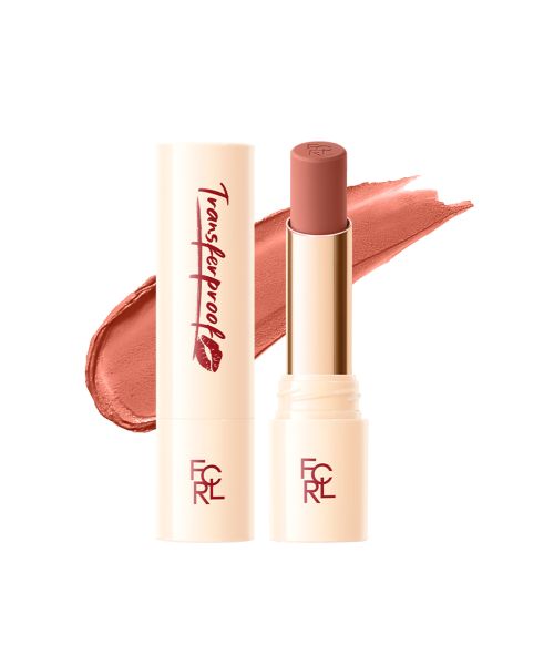 Focallure: Lasting Matte Lipstick-HOT NU01 Brick Nude