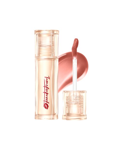 Focallure: Watery Transferproof lip cream-HOT PK02 Peachy Nude