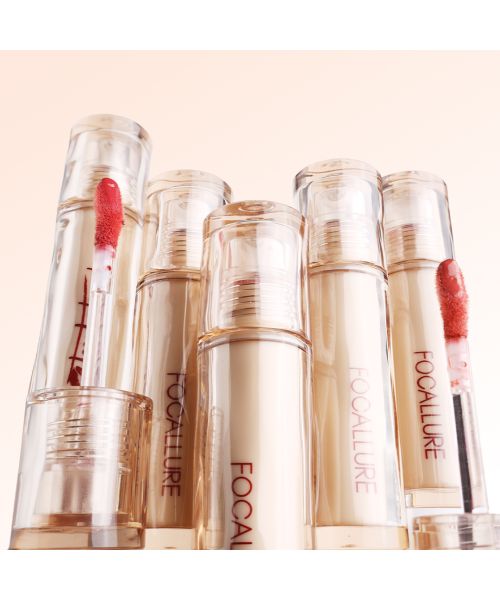 Focallure: Watery Transferproof lip cream-HOT PK03 Pinky Nude