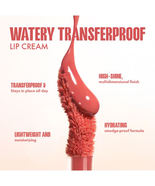 Focallure: Watery Transferproof lip cream-PK04 Rosy Nude