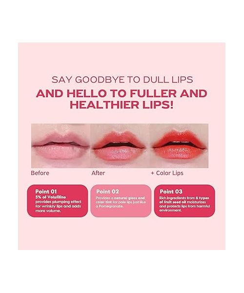 Frudia: Pomegranate Honey 3 in 1 Lip Balm