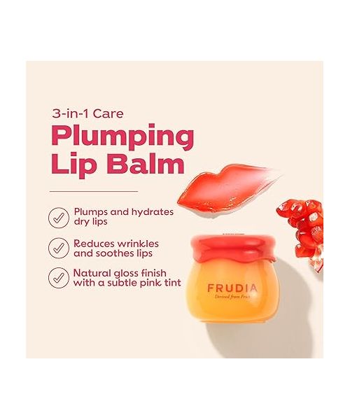 Frudia: Pomegranate Honey 3 in 1 Lip Balm