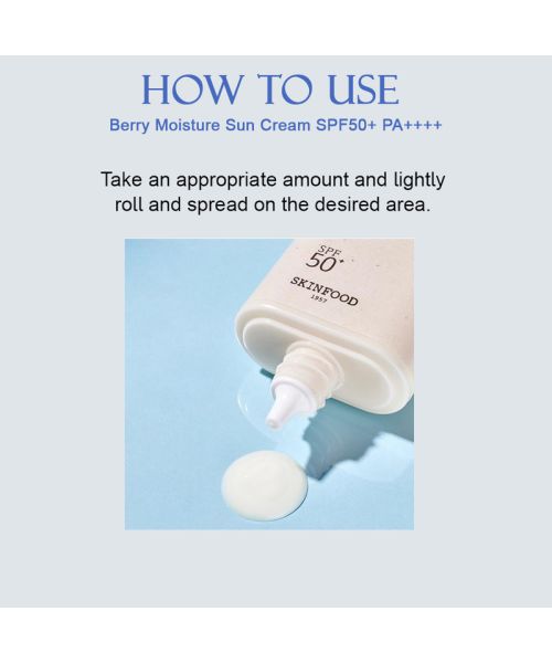 Skinfood: Berry Moisturizing Sun Cream50Ml