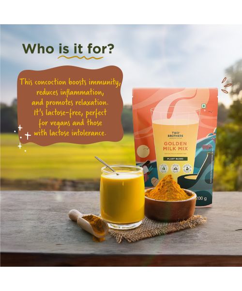 Two Brothers Organic Farms: Golden Milk Powder (200G)