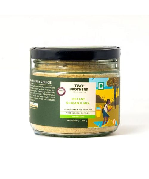 Two Brothers Organic Farms: Instant Shikanji Mix - 150g