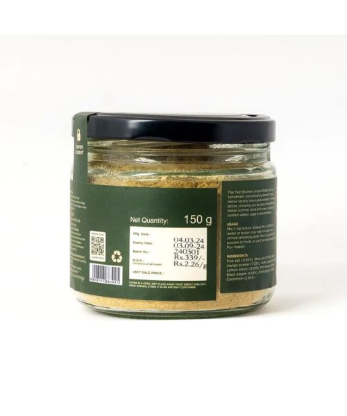 Two Brothers Organic Farms: Instant Shikanji Mix - 150g