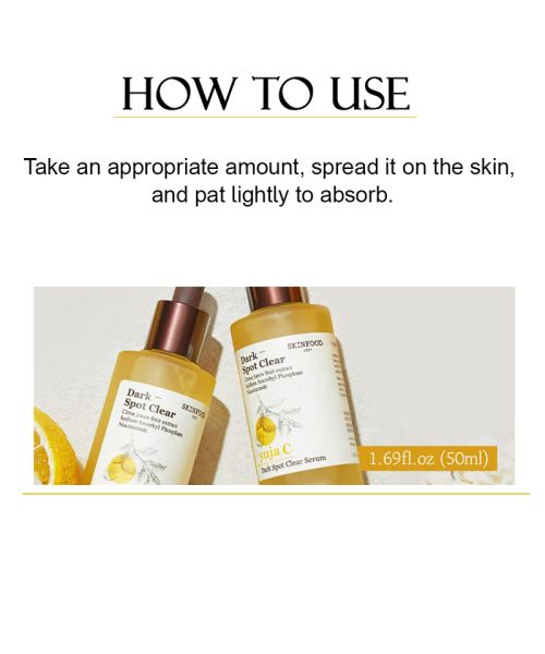 Skinfood: Yuja C Dark Spot Clear Serum50Ml