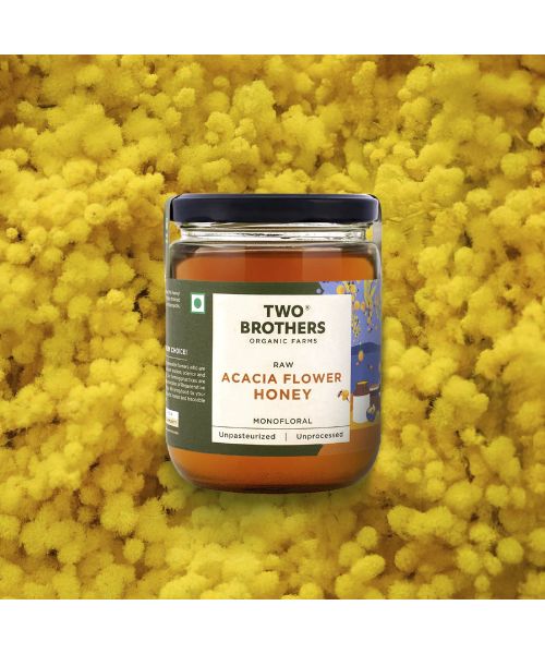 Two Brothers Organic Farms: Acacia Apiary Honey (350g)