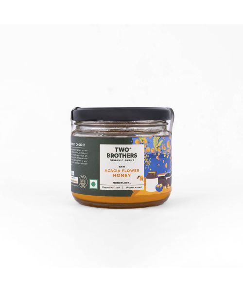 Two Brothers Organic Farms: Acacia Apiary Honey (350g)