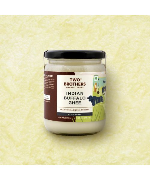 Two Brothers Organic Farms: Organic Buffalo Ghee (500Ml)