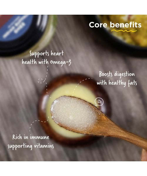 Two Brothers Organic Farms: Organic Buffalo Ghee (500Ml)