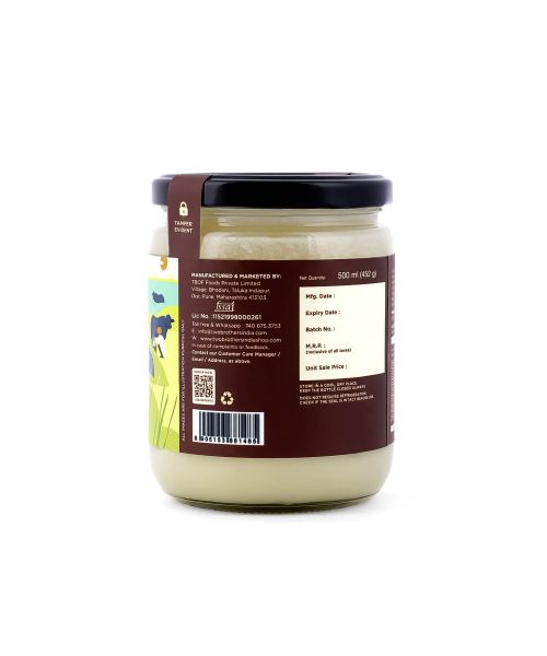 Two Brothers Organic Farms: Organic Buffalo Ghee (500Ml)