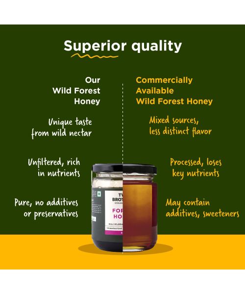 Two Brothers Organic Farms: Forest Honey (350g)