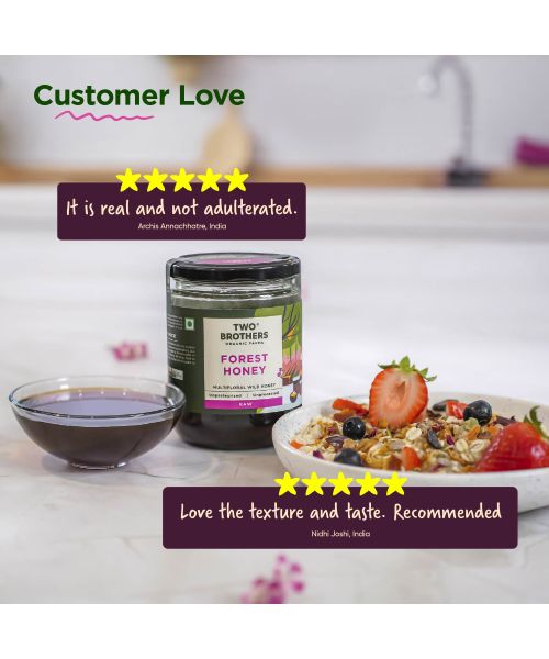 Two Brothers Organic Farms: Forest Honey (350g)