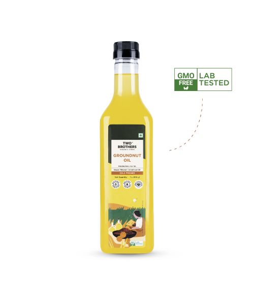 Two Brothers Organic Farms: Groundnut Oil 1 Litre