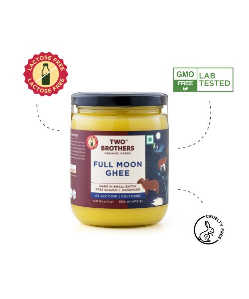 Two Brothers Organic Farms: A2 Ghee (500 Ml)
