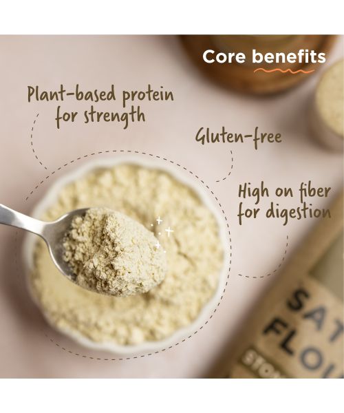 Two Brothers Organic Farms: Sattu Atta (1 kg)