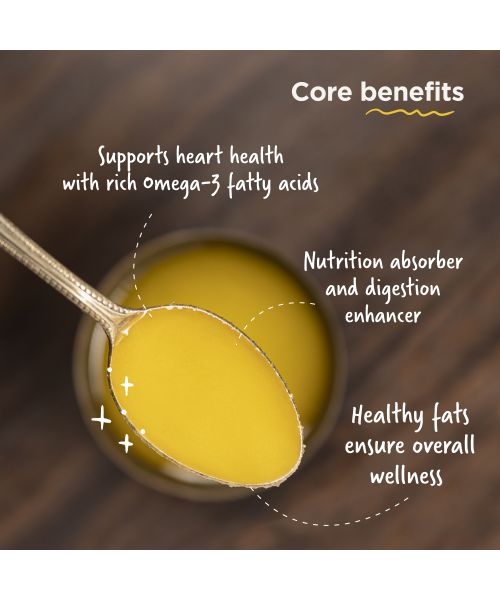 Two Brothers Organic Farms: A2 Ghee (500ml)