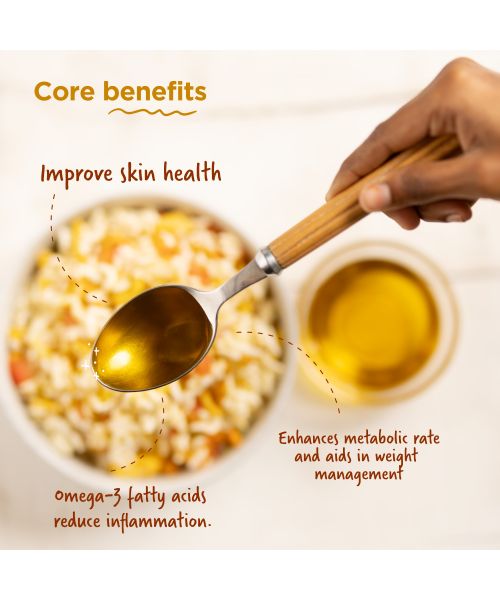 Two Brothers Organic Farms: Mustard Oil/Sarso Ka Tel (1L)