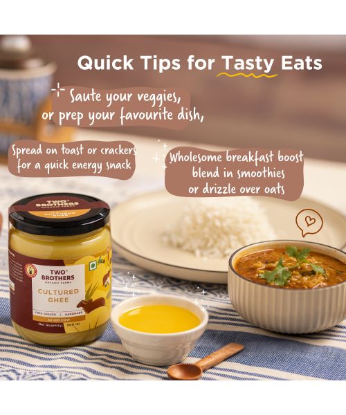 Two Brothers Organic Farms: A2 Ghee (1000 Ml)