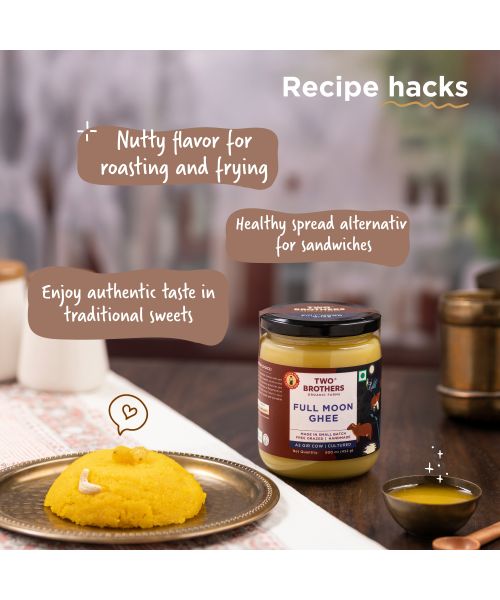 Two Brothers Organic Farms: A2 Ghee (250 Ml)