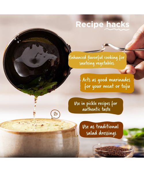 Two Brothers Organic Farms: Mustard Oil/Sarso Ka Tel (1L)