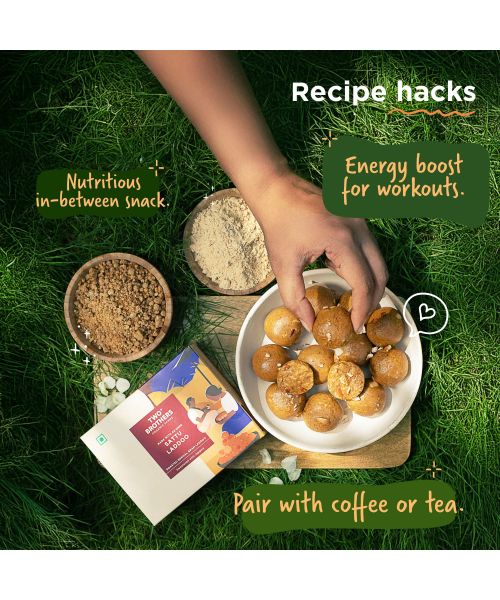 Two Brothers Organic Farms: Sattu Laddoo (175 g)