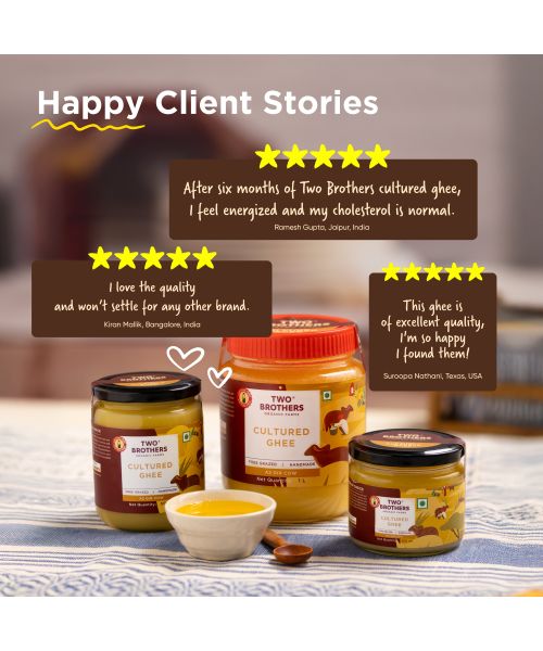 Two Brothers Organic Farms: A2 Ghee (1000 Ml)