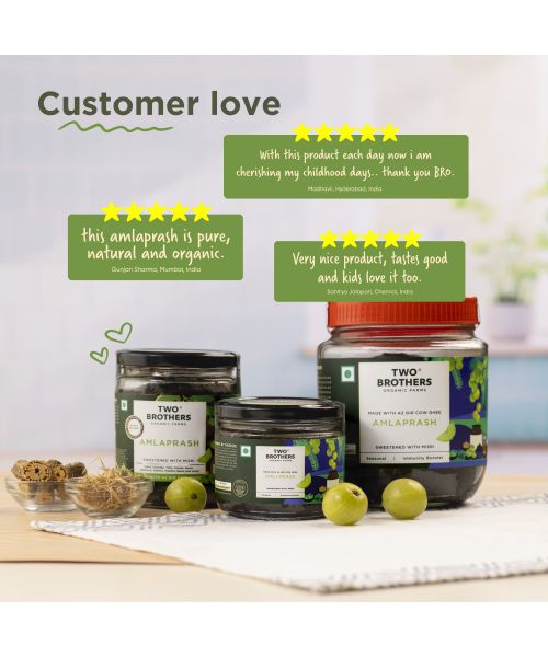 Two Brothers Organic Farms: Amlaprash (500Gm)