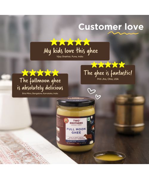 Two Brothers Organic Farms: A2 Ghee (250 Ml)