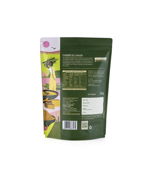 Two Brothers Organic Farms: Sugarcane Jaggery Powder (500g)