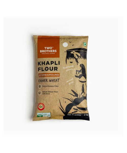 Two Brothers Organic Farms: Khapli Wheat Flour (2 kg)