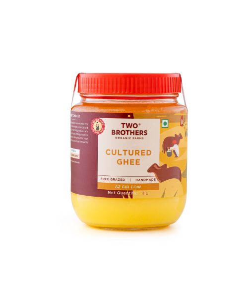 Two Brothers Organic Farms: A2 Ghee (1000 Ml)