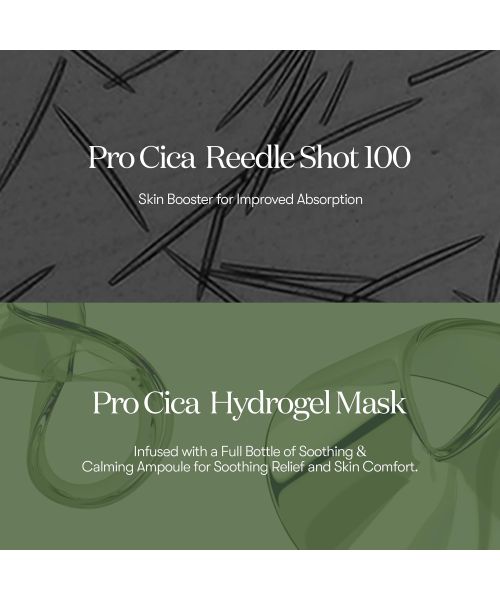 VT Cosmetics: Pro Cica Reedle Shot 100 2- step Hydrogel Mask