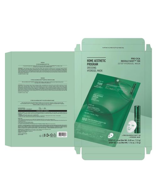 VT Cosmetics: Pro Cica Reedle Shot 100 2- step Hydrogel Mask