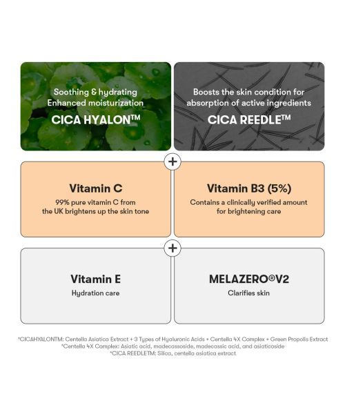 VT Cosmetics: Vita-Light Reedle Shot 100