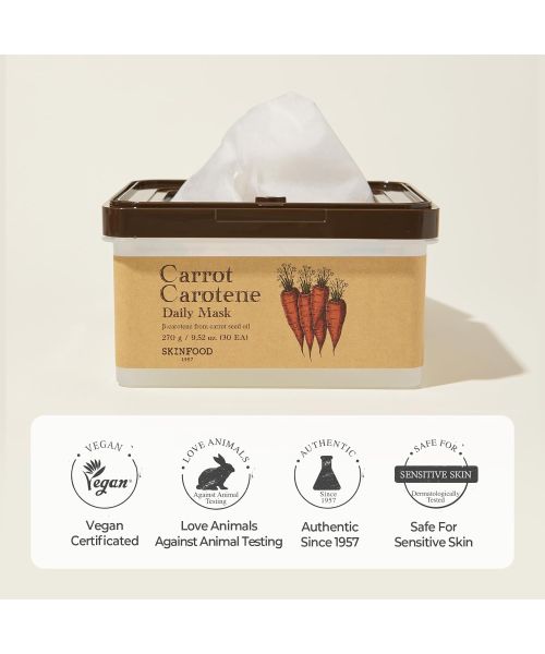 Skinfood: CARROT CAROTENE DAILY MASK