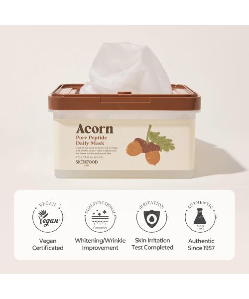 Skinfood: ACORN PORE PEPTIDE DAILY MASK