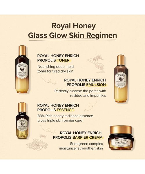 Skinfood: Royal Honey Propolis Enrich Essence - 50ml