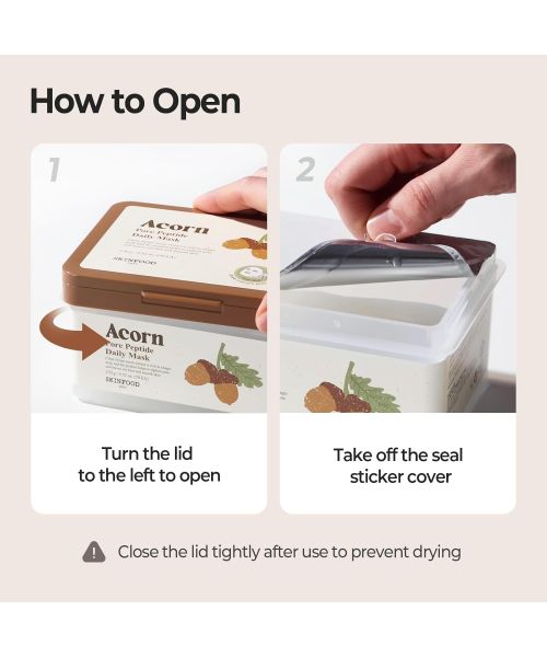 Skinfood: ACORN PORE PEPTIDE DAILY MASK