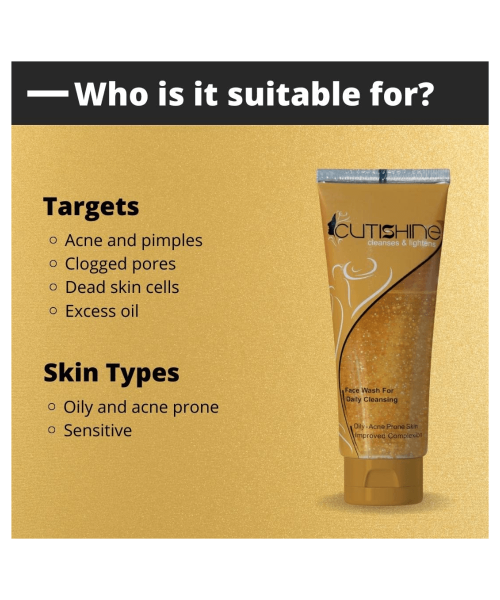 Ethiglo: Cutishine Anti Acne Face Wash 70ml