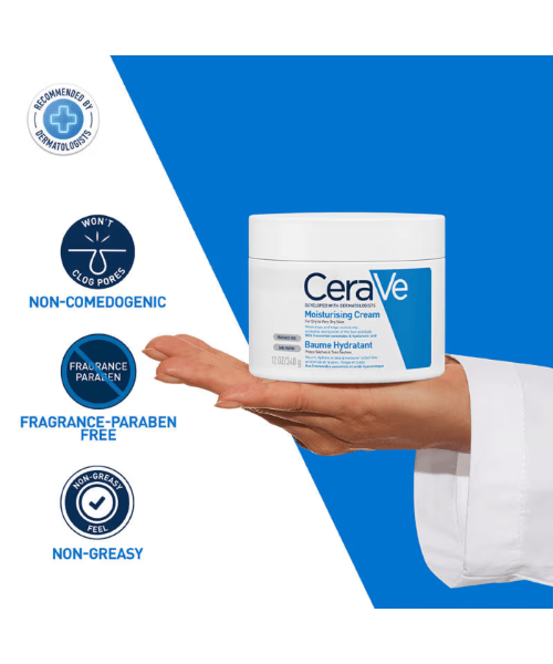 CeraVe: Moisturizing Cream 340gm
