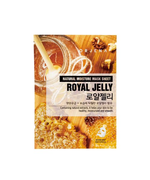 Orjena: Natural Moisture Royal Jelly Mask Sheet 23ml Pack of 3