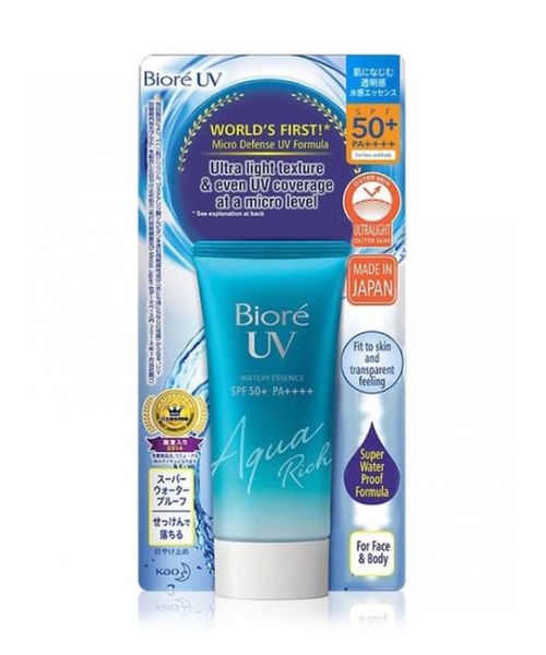 Biore: UV Aqua Rich Watery Essence Sunscreen SPF 50+ PA++++ | 50gm