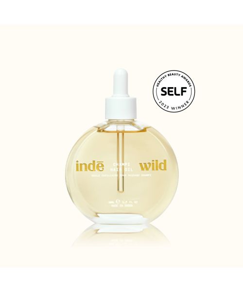 Inde Wild: Champi Hair Oil With Bhringraj, Brahmi & Amla For Regrowth, Hairfall & Dandruff Control (50ml)