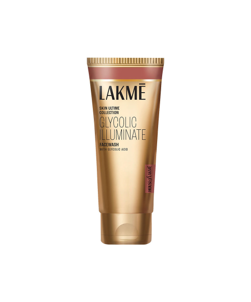 Lakme: Glycolic Illuminate Facewash with Glycolic Acid for Gentle Exfoliation & Illuminated Skin 100gm